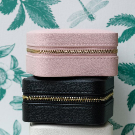 Maison Scarlett Travel Jewelry Box Corinne PU Rose