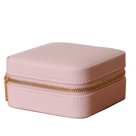 Maison Scarlett Travel Jewelry Box Corinne PU Rose