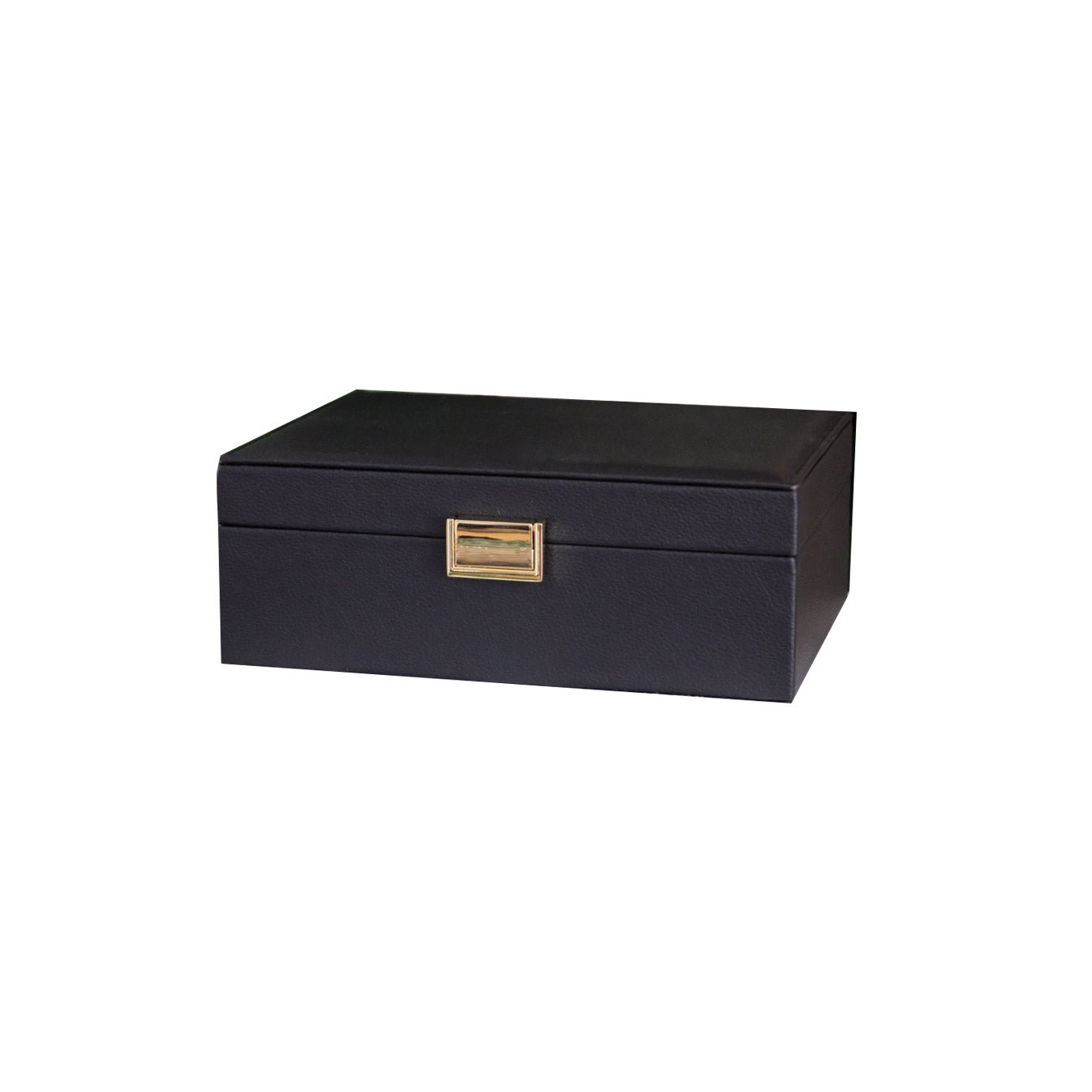 Maison Scarlett Louise C PU Black Jewelry Box
