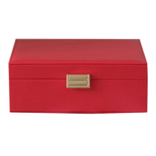 Maison Scarlett Louise C PU Red Jewelry Box