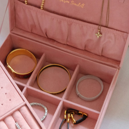 Maison Scarlett Louise Velvet Jewelry Box