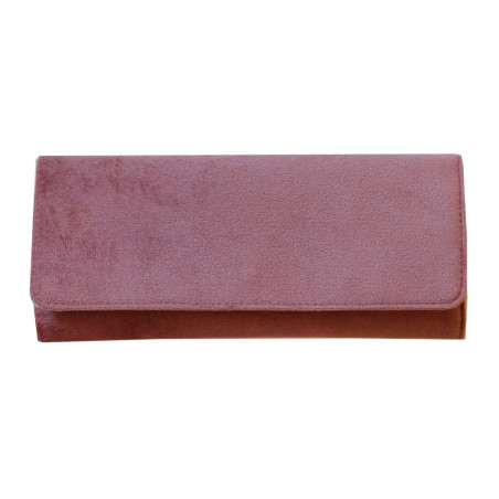 Maison Scarlett Travel Jewelry Pouch Catherine Velvet Rose