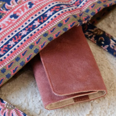 Maison Scarlett Travel Jewelry Pouch Catherine Velvet Rose