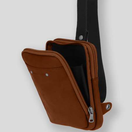 Ateliers Fourès Baroudeur Small Holster Orion F9168 Tawny