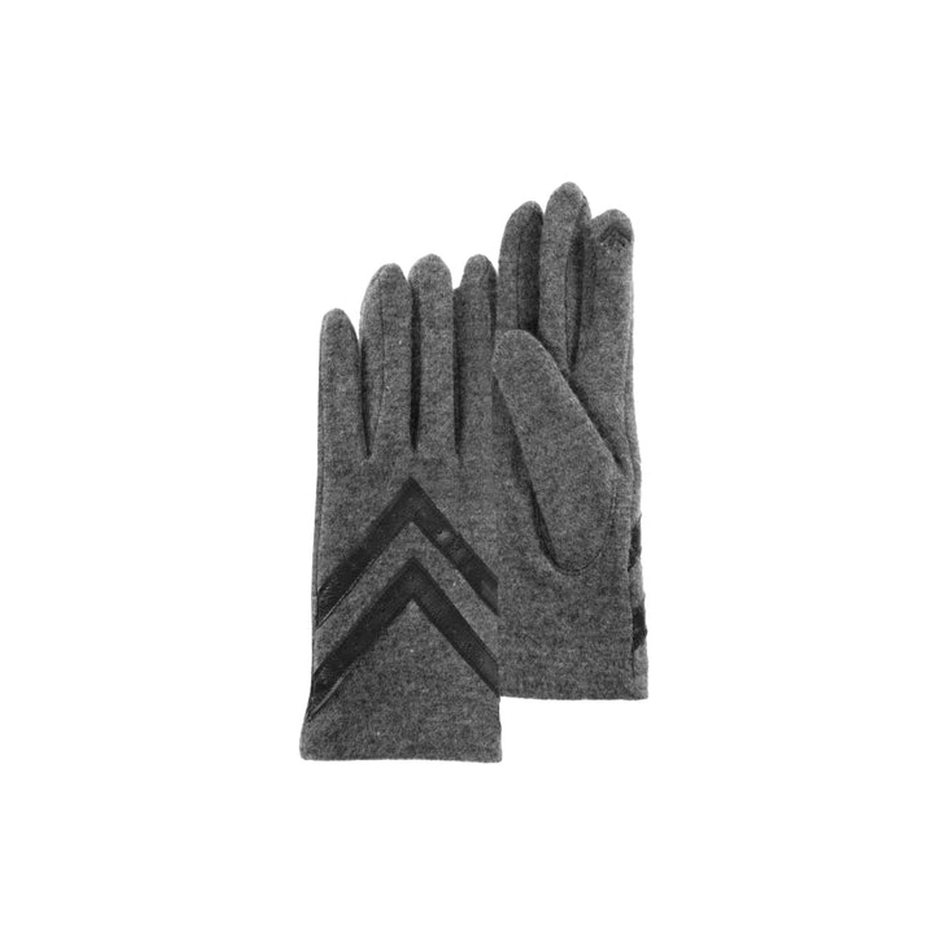 Isotoner Women's Wool Gloves Dark Grey