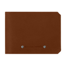 Ateliers Fourès Baroudeur Wallet in Ulysse Leather F960 Tawny