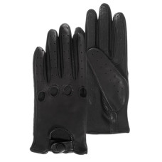 Isotoner Women's Driving Gloves Black Leather