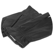 Isotoner Men's Leather Touchscreen Lined Gloves 8.5 Black