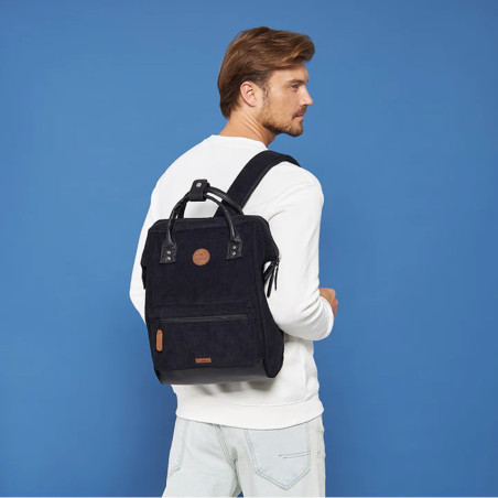 Cabaïa Medium Brighton Backpack 13" Bordeaux black