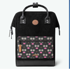 Cabaïa Medium Brighton Backpack 13" Bordeaux black