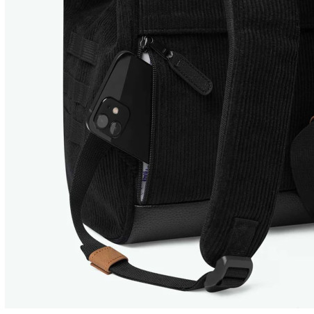 Cabaïa Medium Brighton Backpack 13" Bordeaux black
