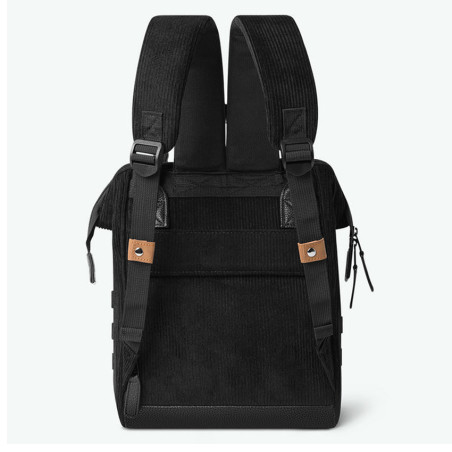 Cabaïa Small Brighton Sac à Dos 10,5" Velours Noir dos