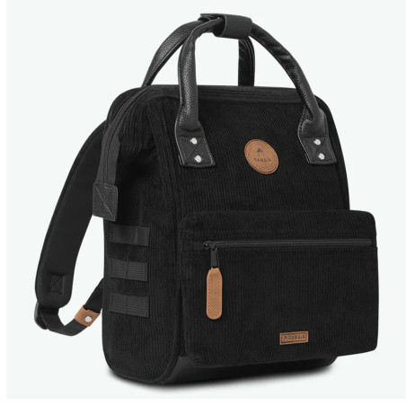 Cabaïa Small Brighton Backpack 10.5" Black Velvet