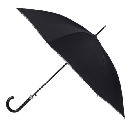 Piganiol Essential Automatic Straight Umbrella Black with black str...