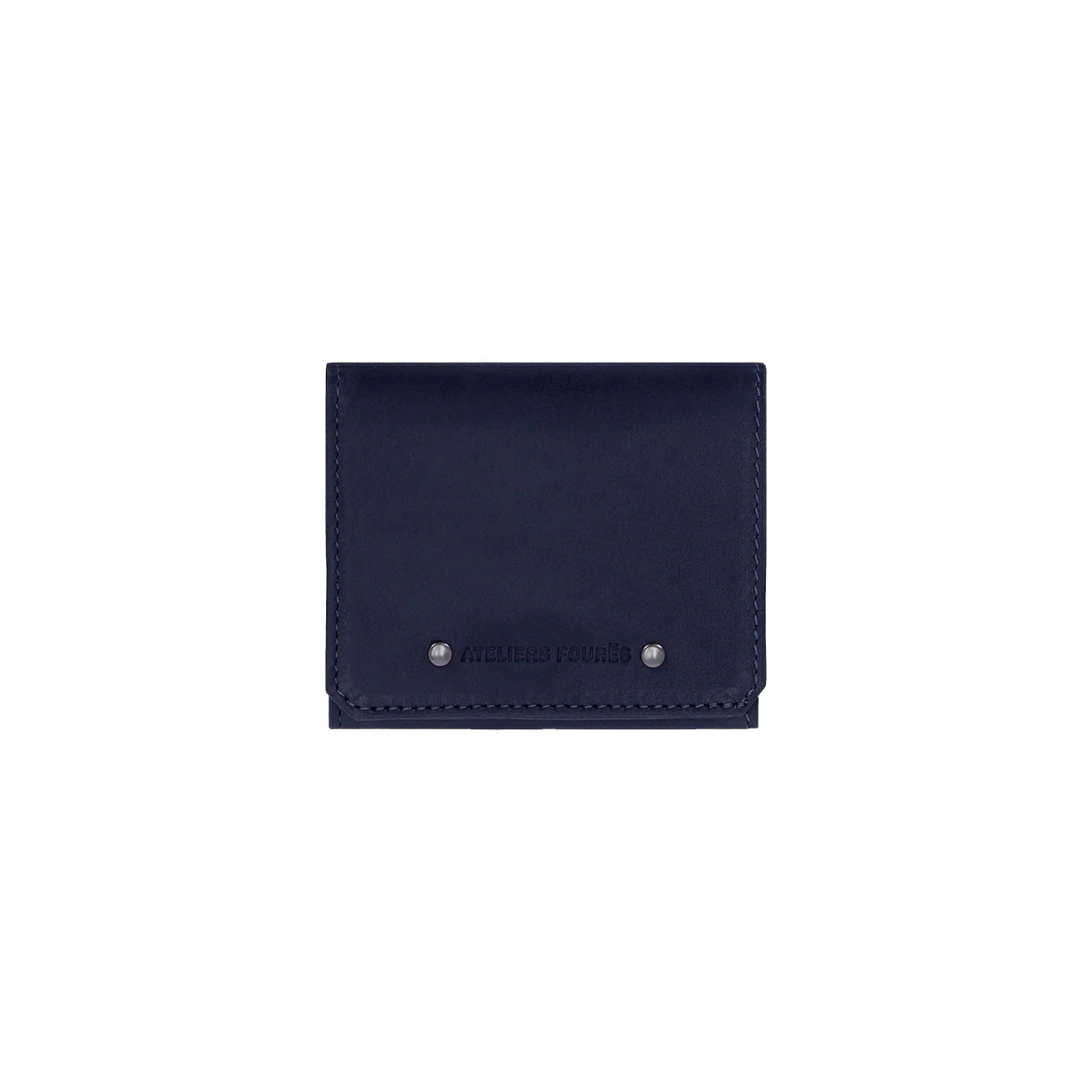 Ateliers Fourès Baroudeur Coin Purse Box Minotaur F9147 Marine