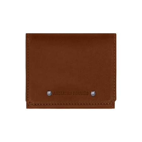 Fourès Workshops Baroudeur Coin Purse Minotaur Box F9147 Tawny