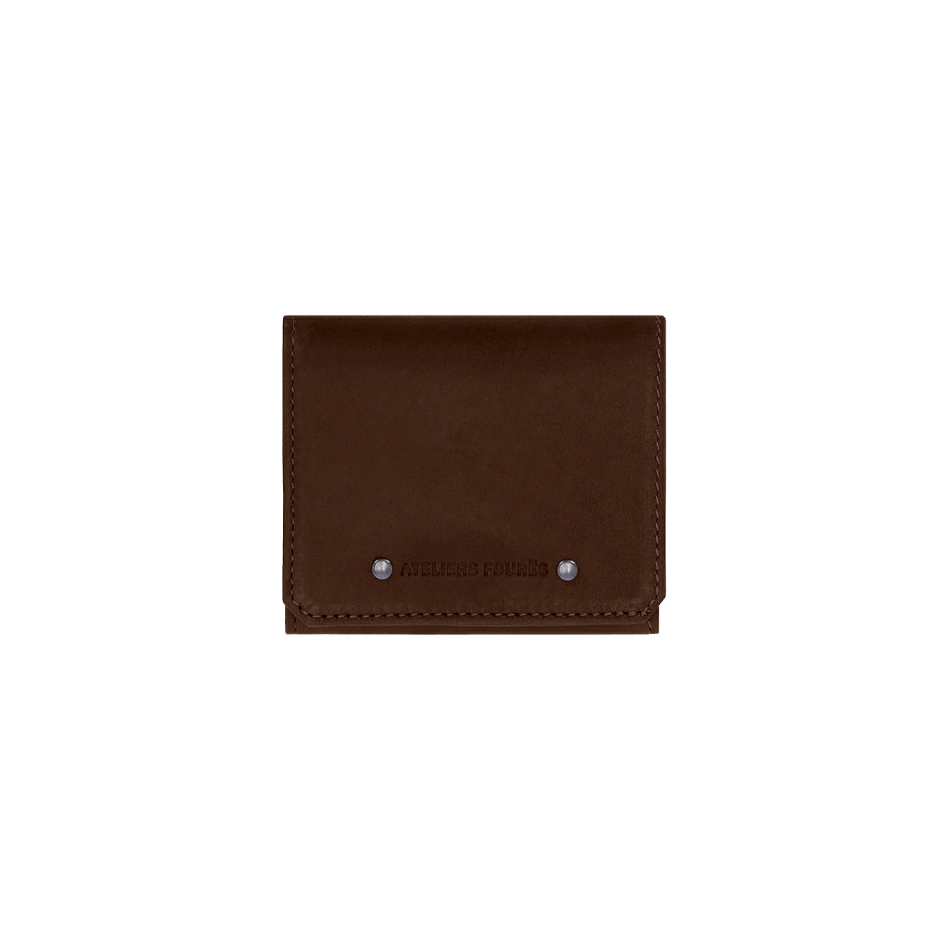 Fourès Workshops Baroudeur Coin Purse Minotaur Box F9147 Cognac