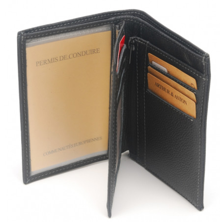 Arthur & Aston Dorian Leather Wallet 2212-800 Black