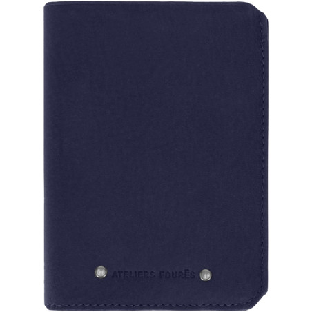Ateliers Foures Baroudeur Wallet Prométhée F9151 Marine