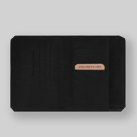 Ateliers Foures Baroudeur Wallet Prometheus F9151 Black