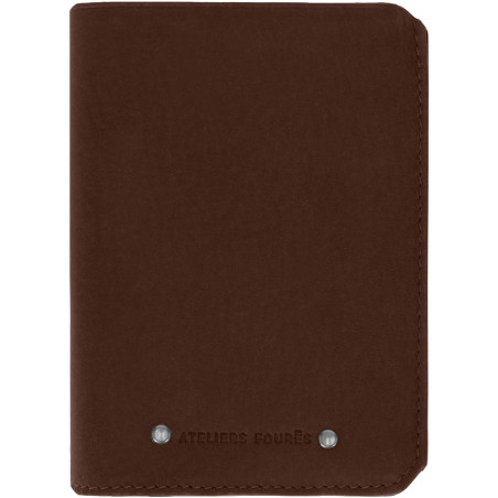 Fourès Workshops Promethee Wallet F9151 Cognac