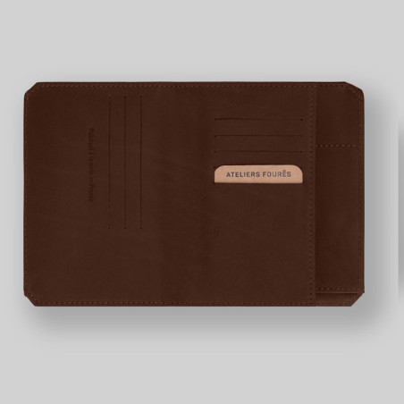 Fourès Workshops Promethee Wallet F9151 Cognac