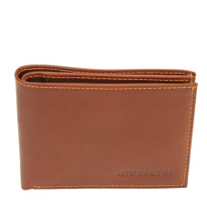 Arthur & Aston Adam Italian Leather Wallet 2218-573 Chestnut
