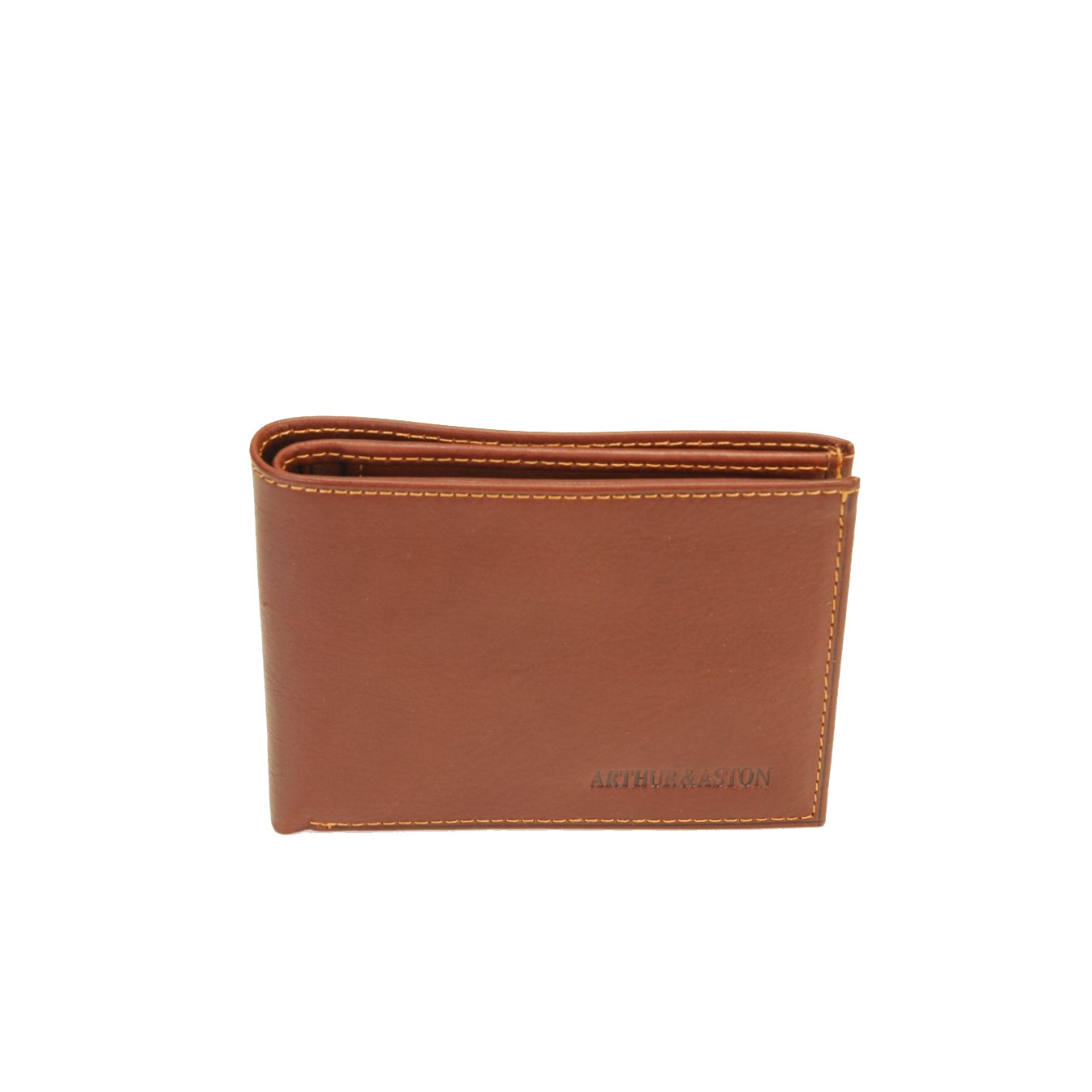 Arthur & Aston Adam Italian Leather Wallet 2218-573 Chestnut