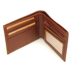 Arthur & Aston Adam Italian Leather Wallet 2218-573 Chestnut