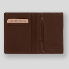Ateliers Foures Baroudeur Wallet Sans Flap Pégase F921 Cognac