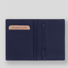 Ateliers Fourès Baroudeur Wallet Pegasus F921 Without Flap Marine