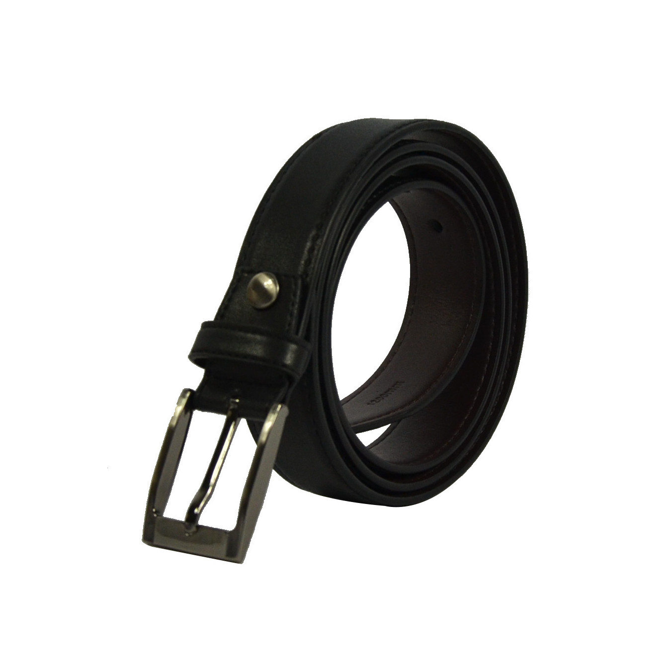 Chabrand Leather Belt 89154 Black