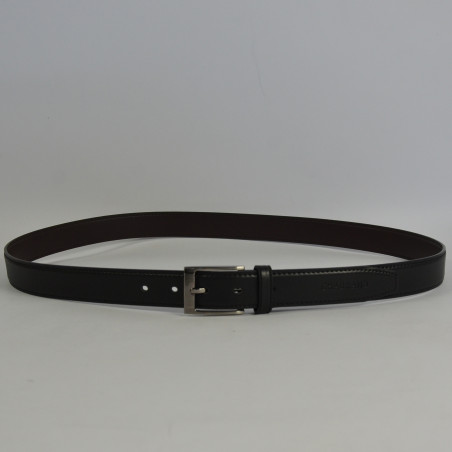 Chabrand Leather Belt 89154 Black