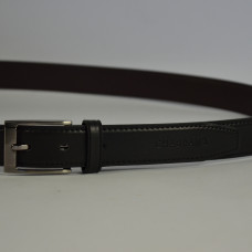 Chabrand Leather Belt 89154 Black