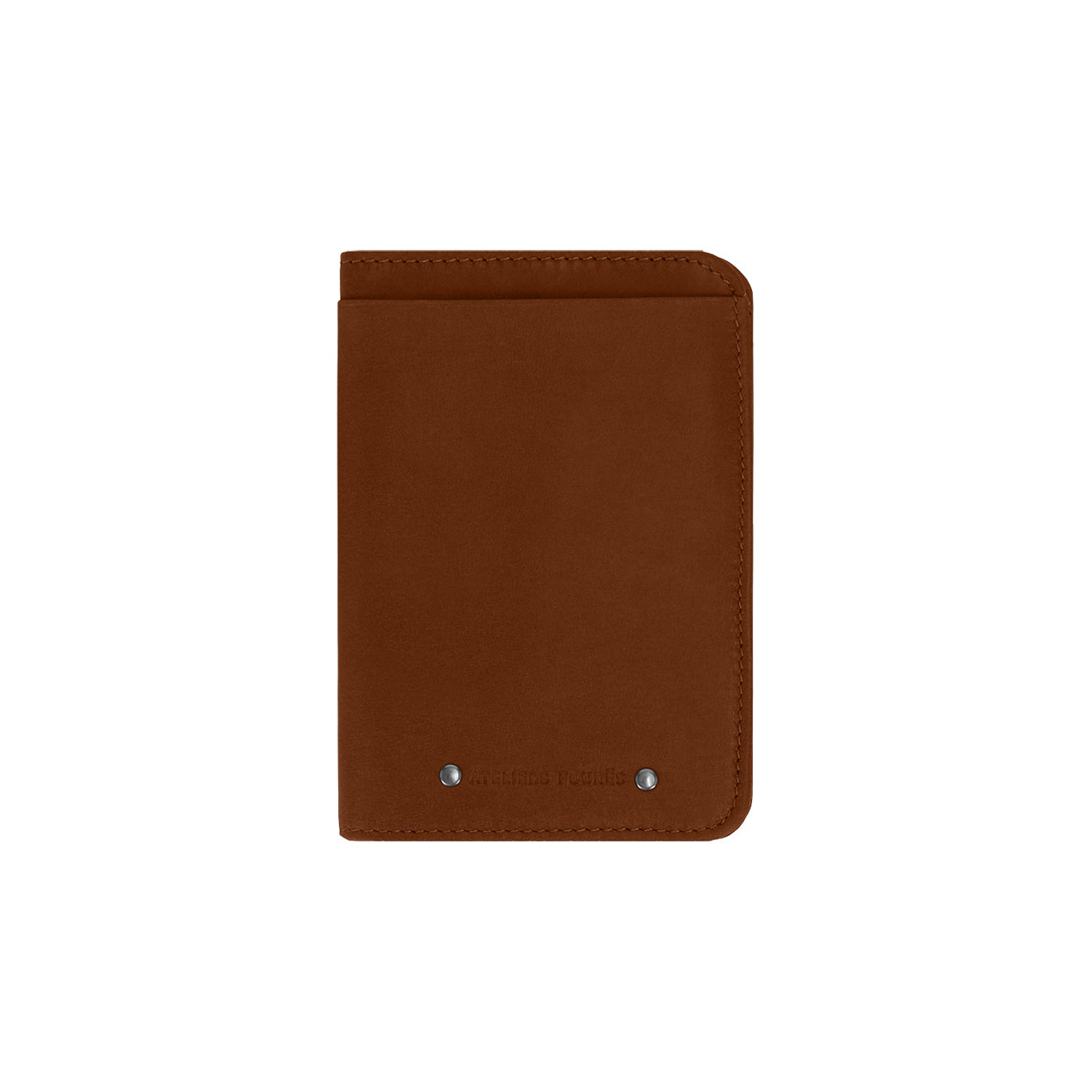 Fourès Workshops Promethee Rounded Edges Wallet F9222 Tawny