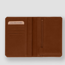 Ateliers Fourès Baroudeur European Wallet Phébus F9224 Tawny