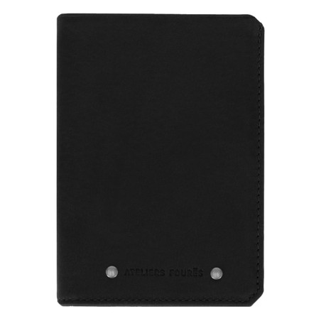 Ateliers Fourès Baroudeur European Wallet Phébus F9224 Black
