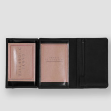 Ateliers Fourès Baroudeur European Wallet Phébus F9224 Black