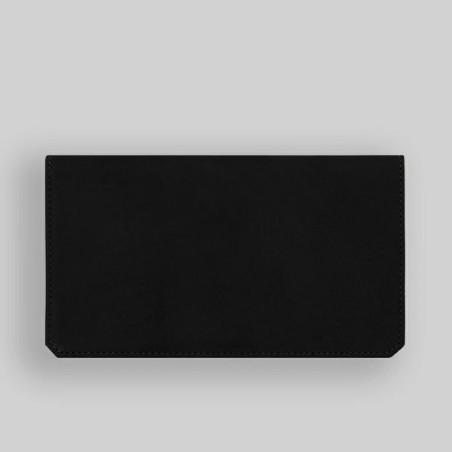 Ateliers Fourès Baroudeur Cheque Card Holder Cronos F9225 Black