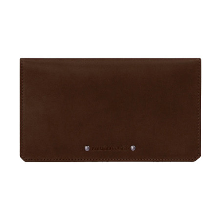 Fourès Workshops Cronos F9225 Cognac Chequebook Holder