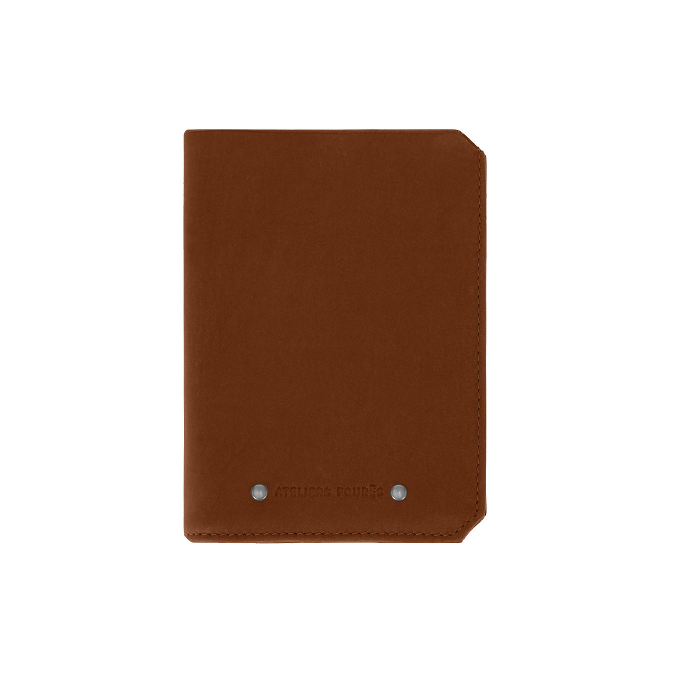Ateliers Fourès Baroudeur Large Wallet Prométhée F9226 Tawny