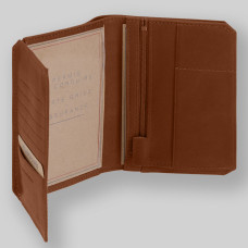Ateliers Fourès Baroudeur Large Wallet Prométhée F9226 Tawny