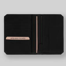 Fourès Workshops Baroudeur Large Promethean Wallet F9226 Black
