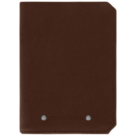Fourès Workshops Baroudeur Large Promethean Wallet F9226 Cognac