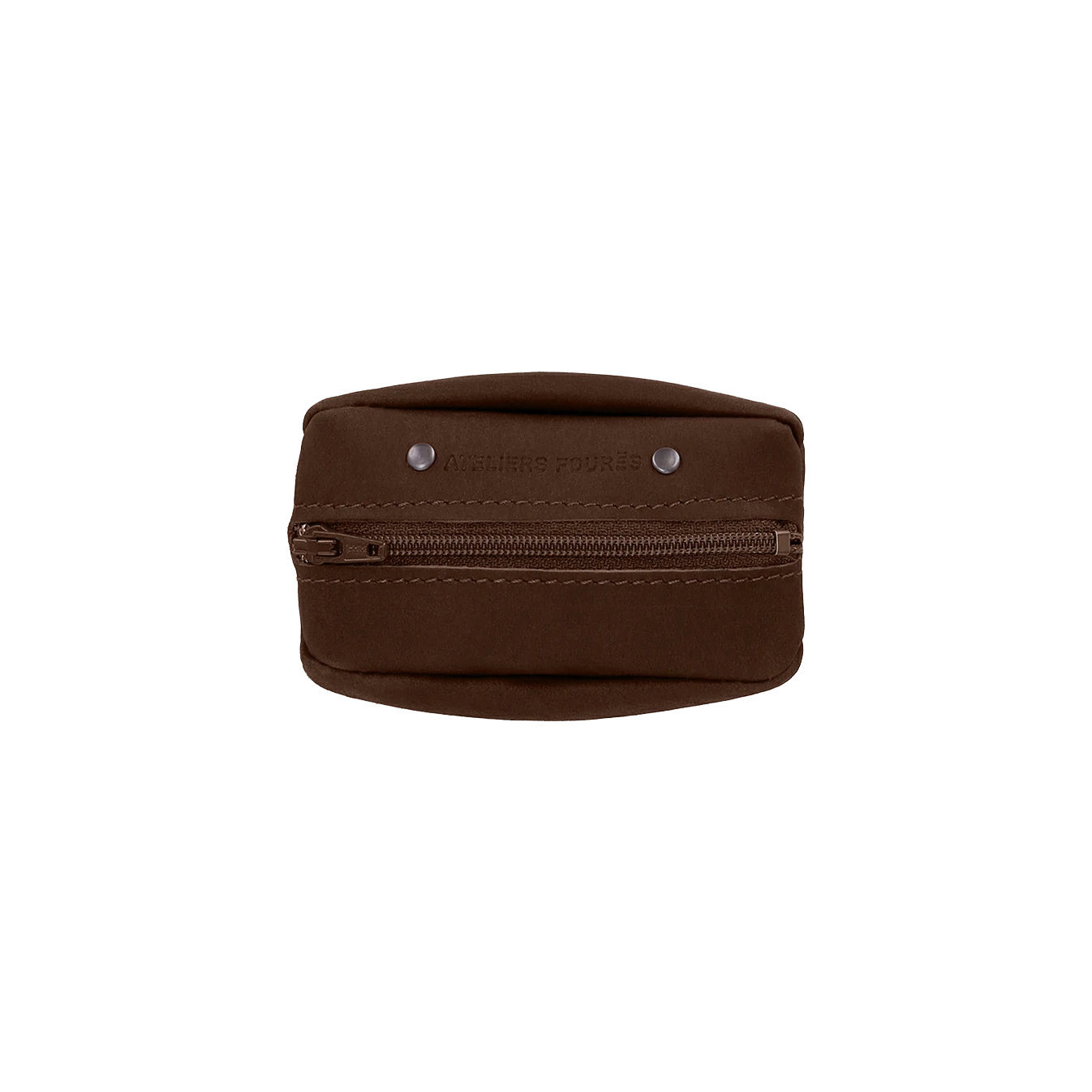 Fourès Workshops Baroudeur 2-Compartment Coffee Grain Hector F9230 ...