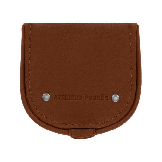 Fourès Workshops Baroudeur Horseshoe Coin Purse Eléos F9246 Tawny
