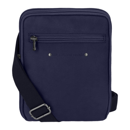 Fourès Workshops Baroudeur Crossbody Damascene F9327 Navy