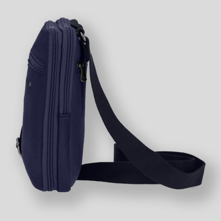 Fourès Workshops Baroudeur Crossbody Damascene F9327 Navy