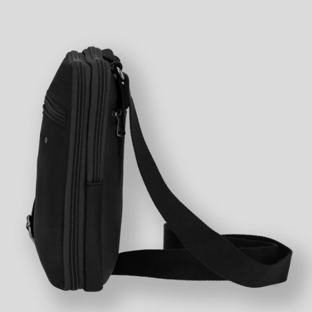 Ateliers Fourès Baroudeur Crossbody Crossbody Bag Damasène F9327 Black