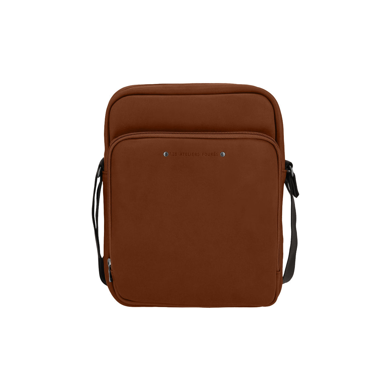 Ateliers Fourès Baroudeur Crossbody Pouch Pélops F9328 Tawny